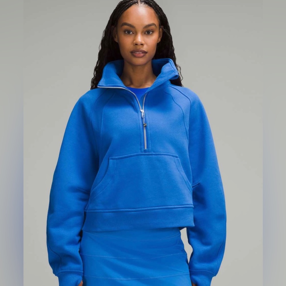 Lululemon Scuba Oversized Funnel-Neck Half Zip